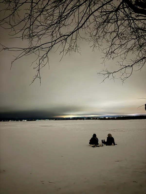 Rovaniemi — polar blue hour